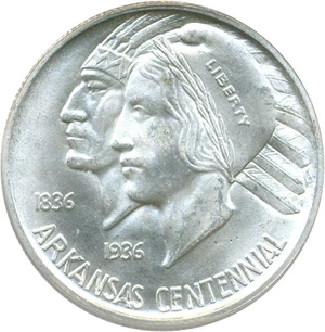 image for: 1935-D Arkansas 50c PCGS/CAC MS66