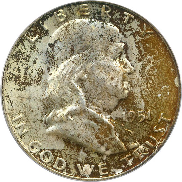 image for: 1951-D 50c PCGS MS64 FBL