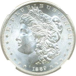 image for: 1889-S $1 NGC MS66