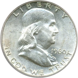 image for: 1960 50c PCGS MS64 FBL