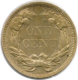 image for: 1856 1c PCGS/CAC MS62 (Flying Eagle)