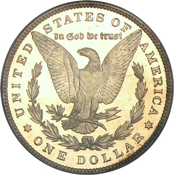 image for: 1886 $1 PCGS/CAC Proof 63 Cameo