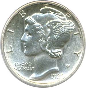 image for: 1925-S 10c PCGS MS64 FB