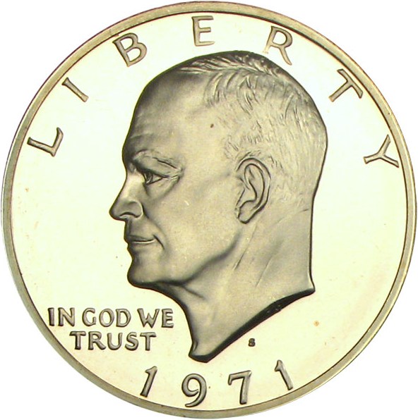 image for: 1971-S $1 NGC Proof 69 UCameo (Silver)