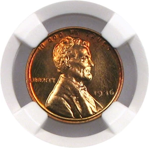 image for: 1936 1c NGC Proof 65 RD (Type 1, Satin Finish)