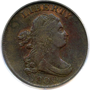 image for: 1800 1/2c PCGS Genuine