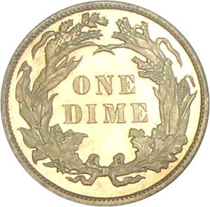 image for: 1883 10c PCGS Proof 64 Cameo