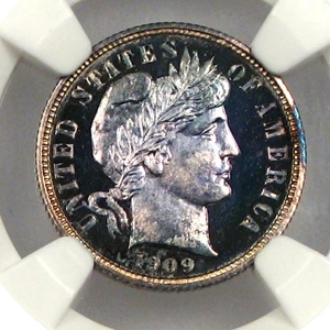 image for: 1909 10c NGC Proof 67 * Color *