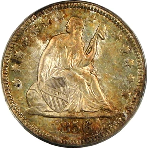 image for: 1856 25c PCGS MS65