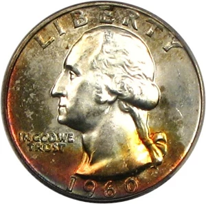 image for: 1960-D 25c PCGS/CAC MS67