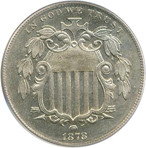 image for: 1878 5c PCGS Proof 66