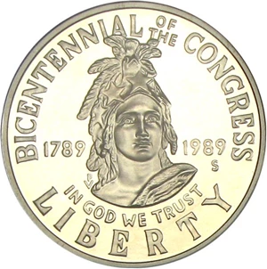 image for: 1989-S 50c NGC Proof 70 UCameo (Congress)