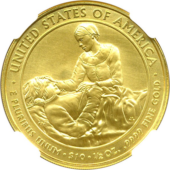 image for: 2009-W $10 NGC MS70 (Margaret Taylor)