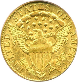 image for: 1802/1 $2 1/2 PCGS/CAC MS61