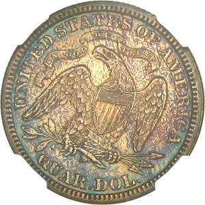 image for: 1887 25c NGC Proof 63