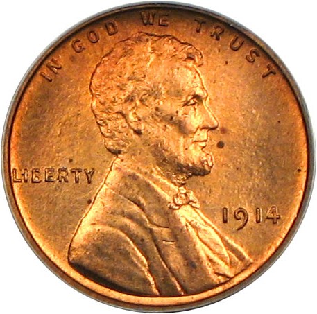 image for: 1914 1c PCGS Proof 65 RD