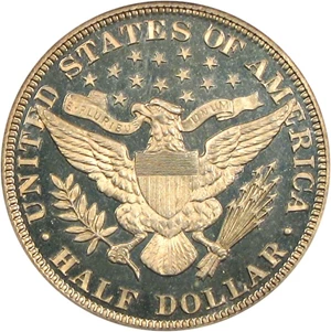 image for: 1893 50c PCGS Proof 65 DCameo