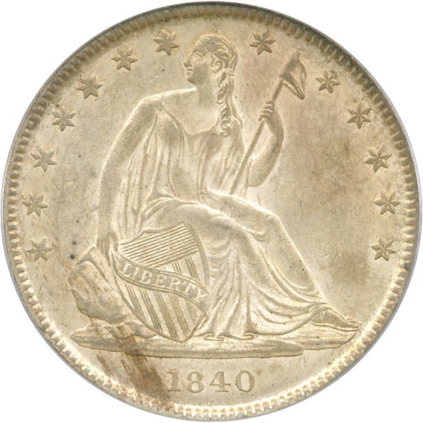 image for: 1840-O 50c PCGS/CAC MS63