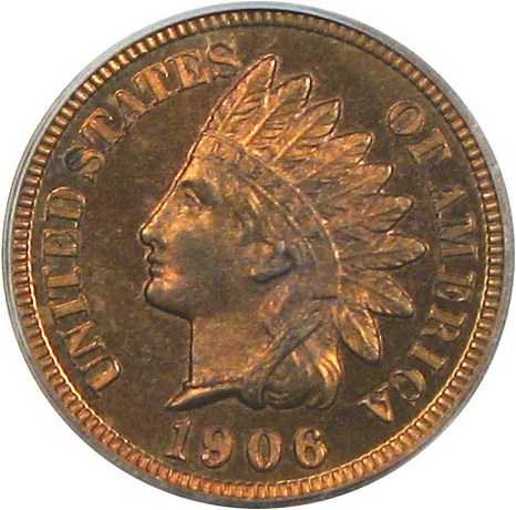 image for: 1906 1c PCGS Proof 63 RB