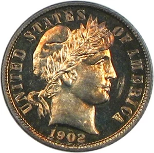 image for: 1902 10c PCGS Proof 64