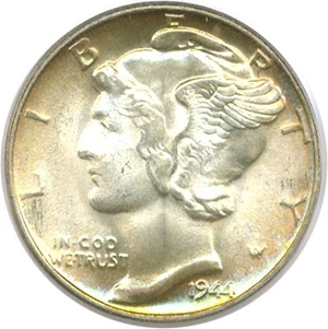 image for: 1944 10c PCGS MS66 OGH *Color*