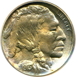 image for: 1913-D 5c PCGS/CAC MS67 (Type 1) * Color *