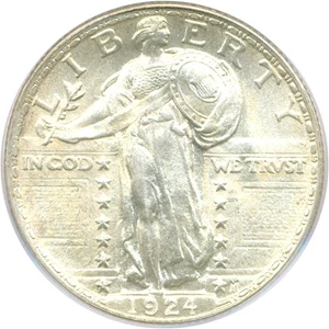 image for: 1924 25c PCGS MS65 FH