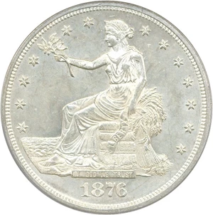 image for: 1876 Trade$ PCGS MS63