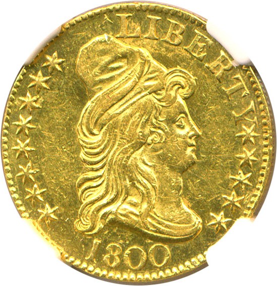 image for: 1800 $5 NGC AU Details (Obverse Damage)