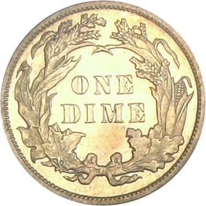 image for: 1878 10c PCGS Proof 61 Cameo