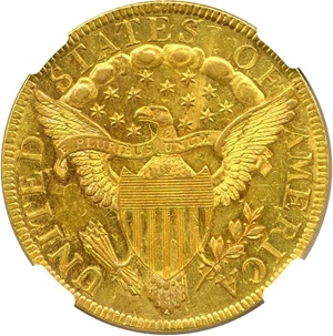 image for: 1797 $10 NGC AU58 (Large Eagle)