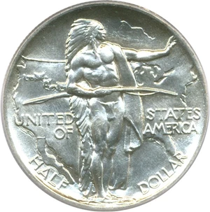image for: 1936 Oregon 50c PCGS MS65