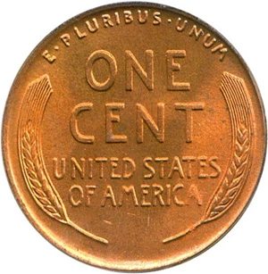 image for: 1915 1c PCGS/CAC MS67 RD ex: Jack Lee
