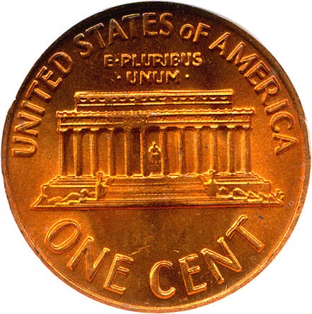 image for: 1972 1c NGC MS66 RD