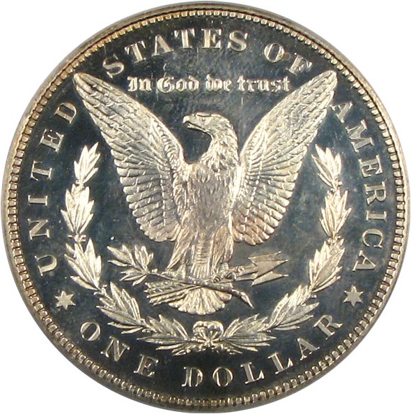 image for: 1879 $1 PCGS Proof 64+ Cameo