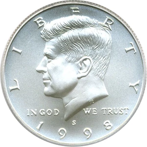 image for: 1998-S 50c PCGS SP70 (SMS)