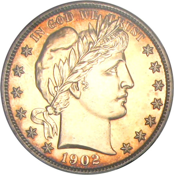 image for: 1902 50c PCGS Proof 62