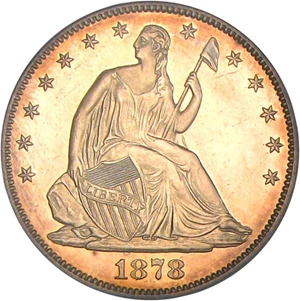 image for: 1878 50c PCGS Proof 61