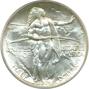 image for: 1936 Oregon 50c PCGS/CAC MS66