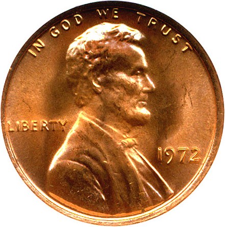 image for: 1972 1c NGC MS66 RD