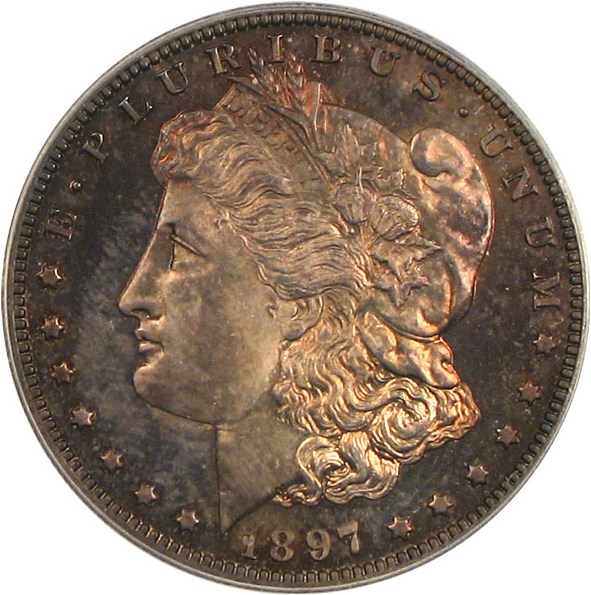 image for: 1897 $1 PCGS Proof 64