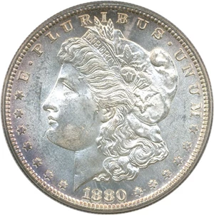 image for: 1880/79-S $1 PCGS MS65