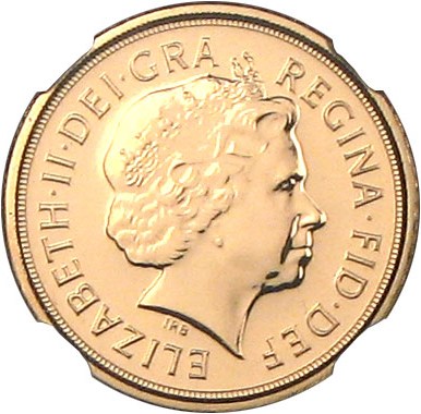 image for: Great Britain: 2009 1/4 Sov NGC Gem Uncirculated