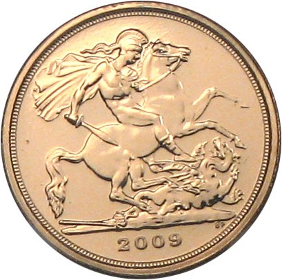 image for: Great Britain: 2009 1/4 Sov NGC Gem Uncirculated