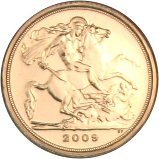 image for: Great Britain: 2009 1/4 Sov NGC Gem Uncirculated