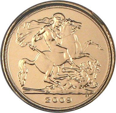 image for: Great Britain: 2009 1/4 Sov NGC Gem Uncirculated
