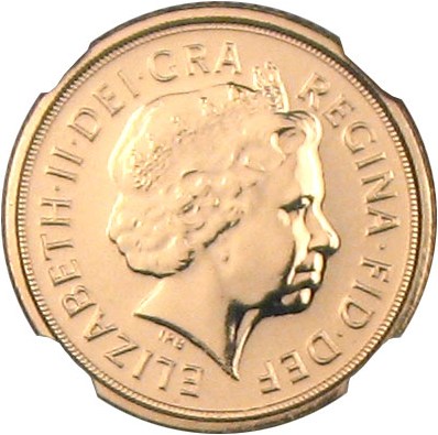 image for: Great Britain: 2009 1/4 Sov NGC Gem Uncirculated