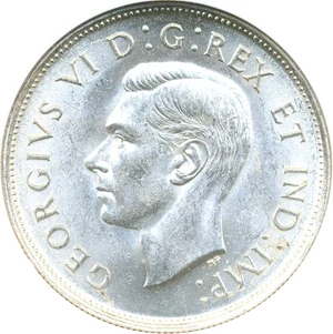 image for: Canada: 1941 50C NGC MS62