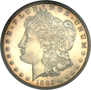 image for: 1885 $1 PCGS Proof 63