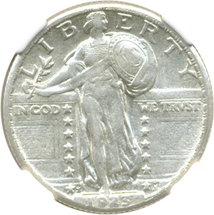 image for: 1923-S 25c NGC XF40